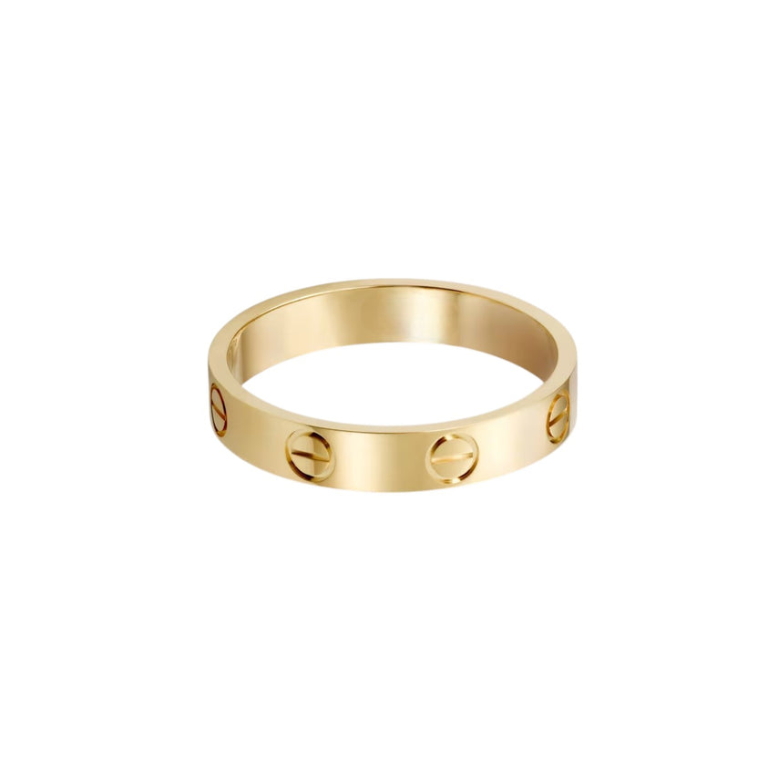 [✨ROSE💎]LOVE RING 3.6 MM NO DIAMOND