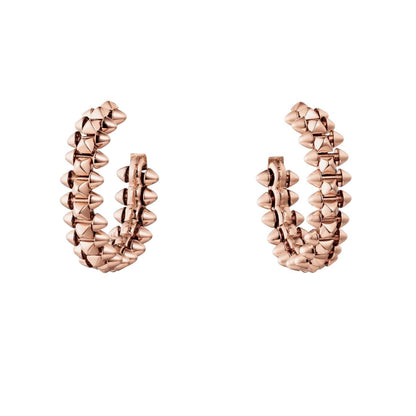 [✨ROSE💎]CLASH SMALL HOOP EARRINGS