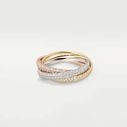 [✨ROSE💎]TRINITY 2.5MM RING COLLECTION