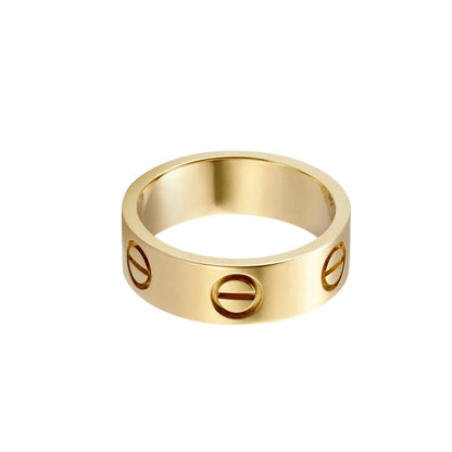 [✨ROSE💎]LOVE RING 5.5MM NO DIAMOND