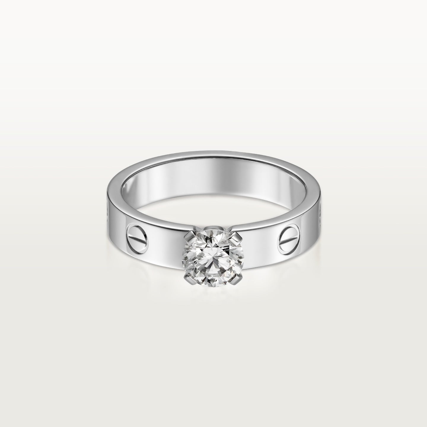 [✨ROSE💎]LOVE RING 3.6MM 1 BIG DIAMOND