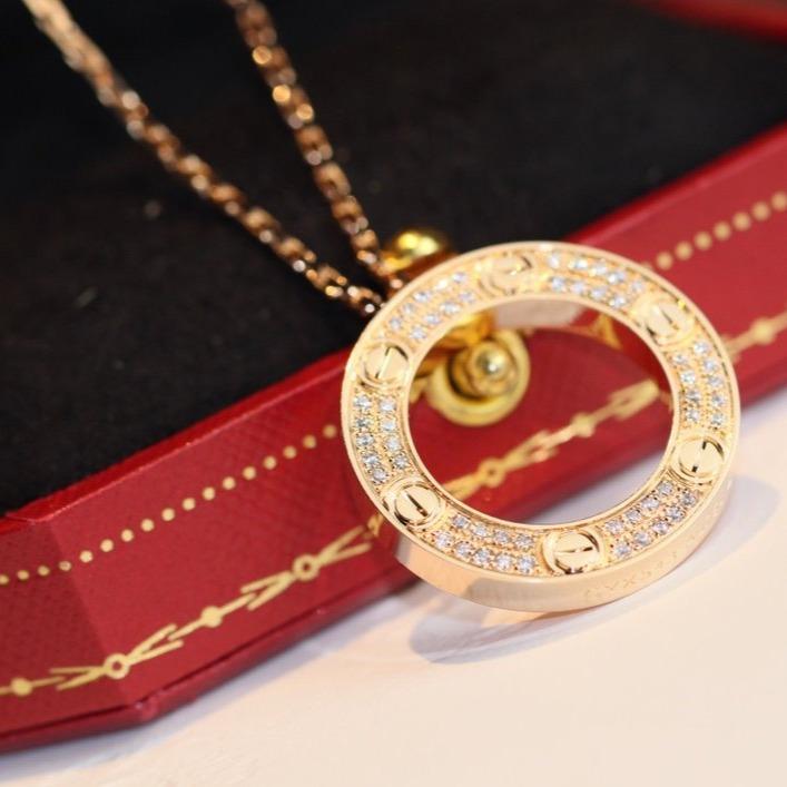 [✨ROSE💎]LOVE NECKLACE ADJUSTABLE ROSE GOLD