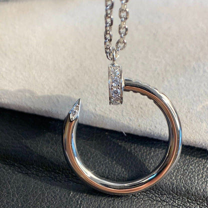 [✨ROSE💎]JUSTE NECKLACE SILVER