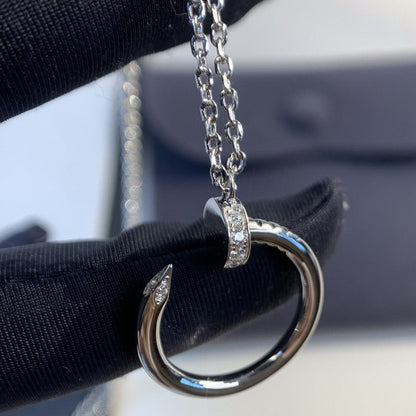 [✨ROSE💎]JUSTE NECKLACE SILVER