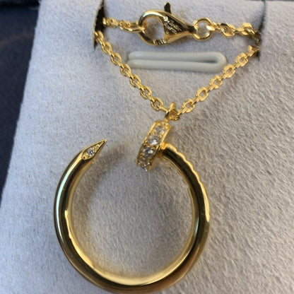 [✨ROSE💎]JUSTE NECKLACE GOLD