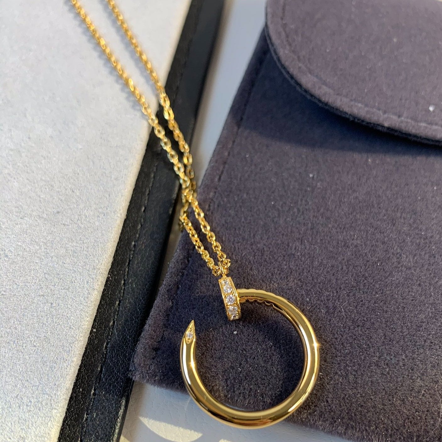 [✨ROSE💎]JUSTE NECKLACE GOLD
