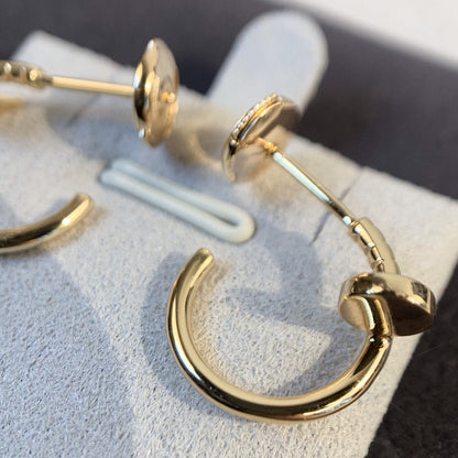 [✨ROSE💎]JUSTE EARRINGS PINK GOLD