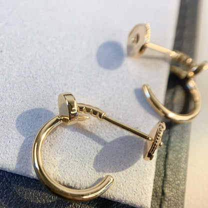 [✨ROSE💎]JUSTE EARRINGS PINK GOLD