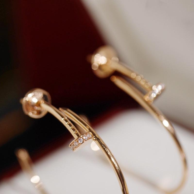 [✨ROSE💎]JUSTE EARRINGS DIAMONDS 1.8MM