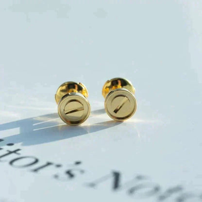 [✨ROSE💎]LOVE EARRINGS GOLD 10MM