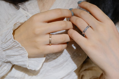 [✨ROSE💎]LOVE RING 2.65MM DIAMOND