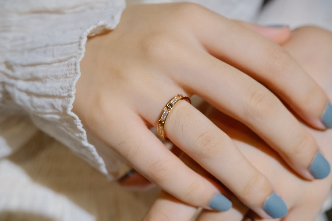 [✨ROSE💎]LOVE RING 2.65MM DIAMOND