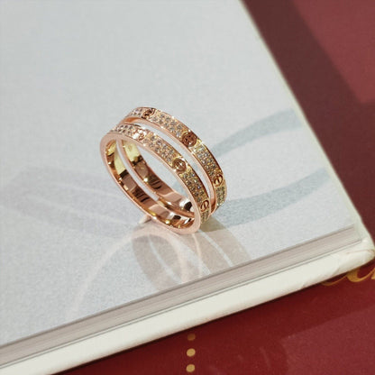 [✨ROSE💎]LOVE RING 2.65MM DIAMOND