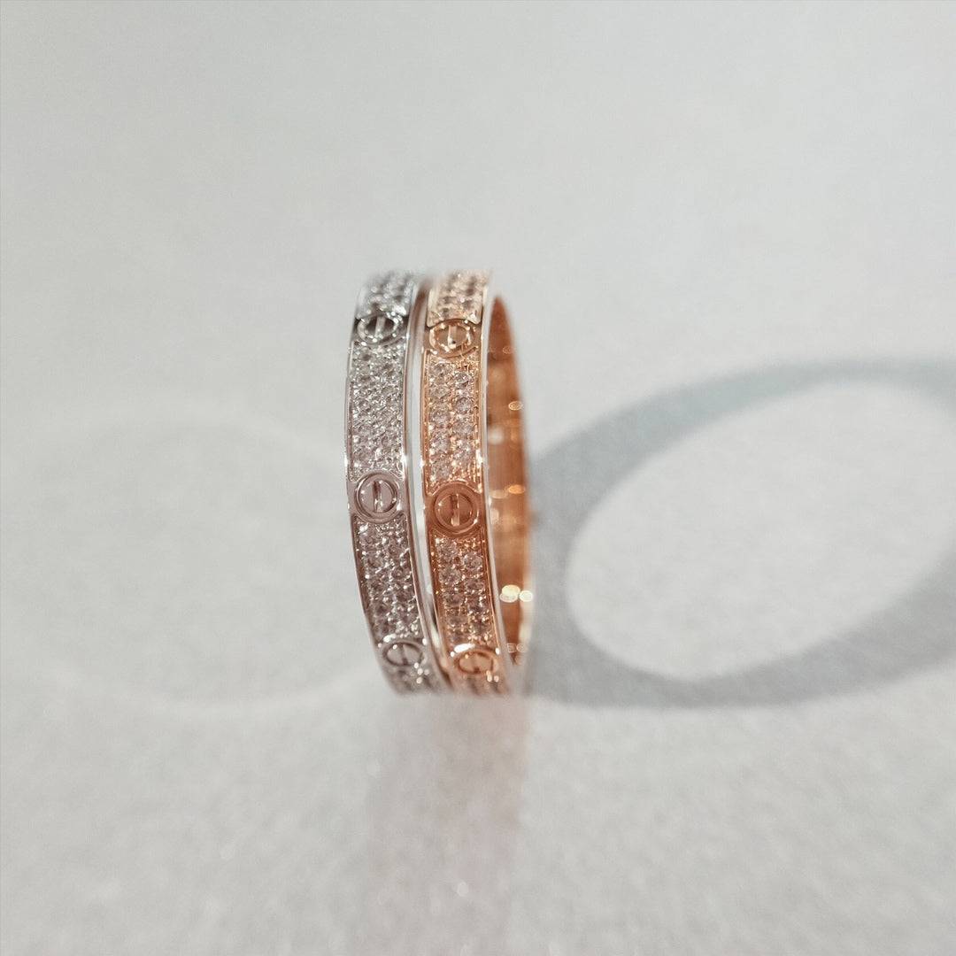 [✨ROSE💎]LOVE RING 2.65MM DIAMOND