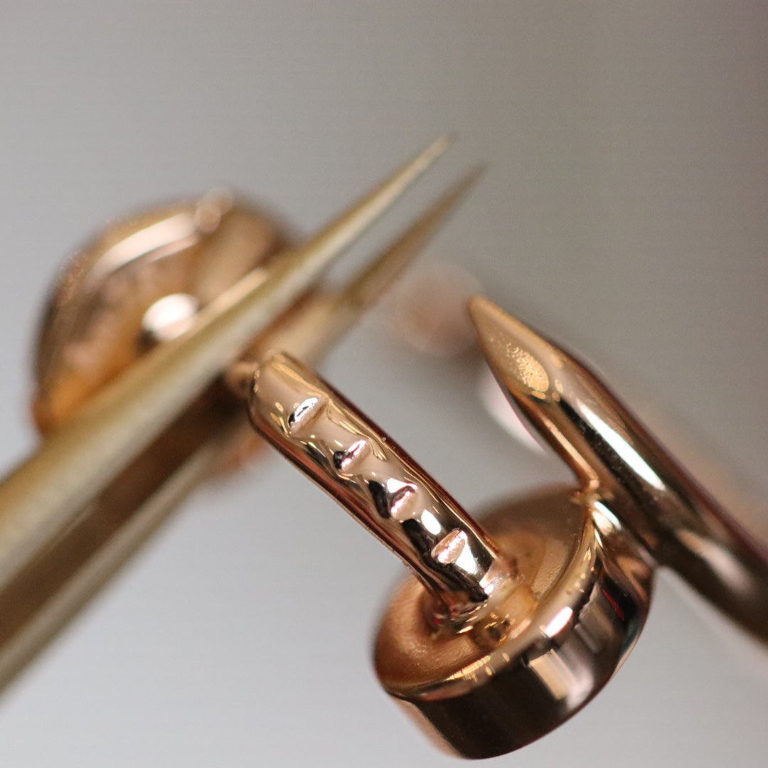 [✨ROSE💎]JUSTE EARRINGS PINK GOLD