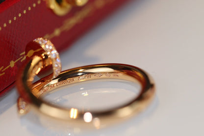[✨ROSE💎]JUSTE RING 2.65MM GOLD DIAMOND