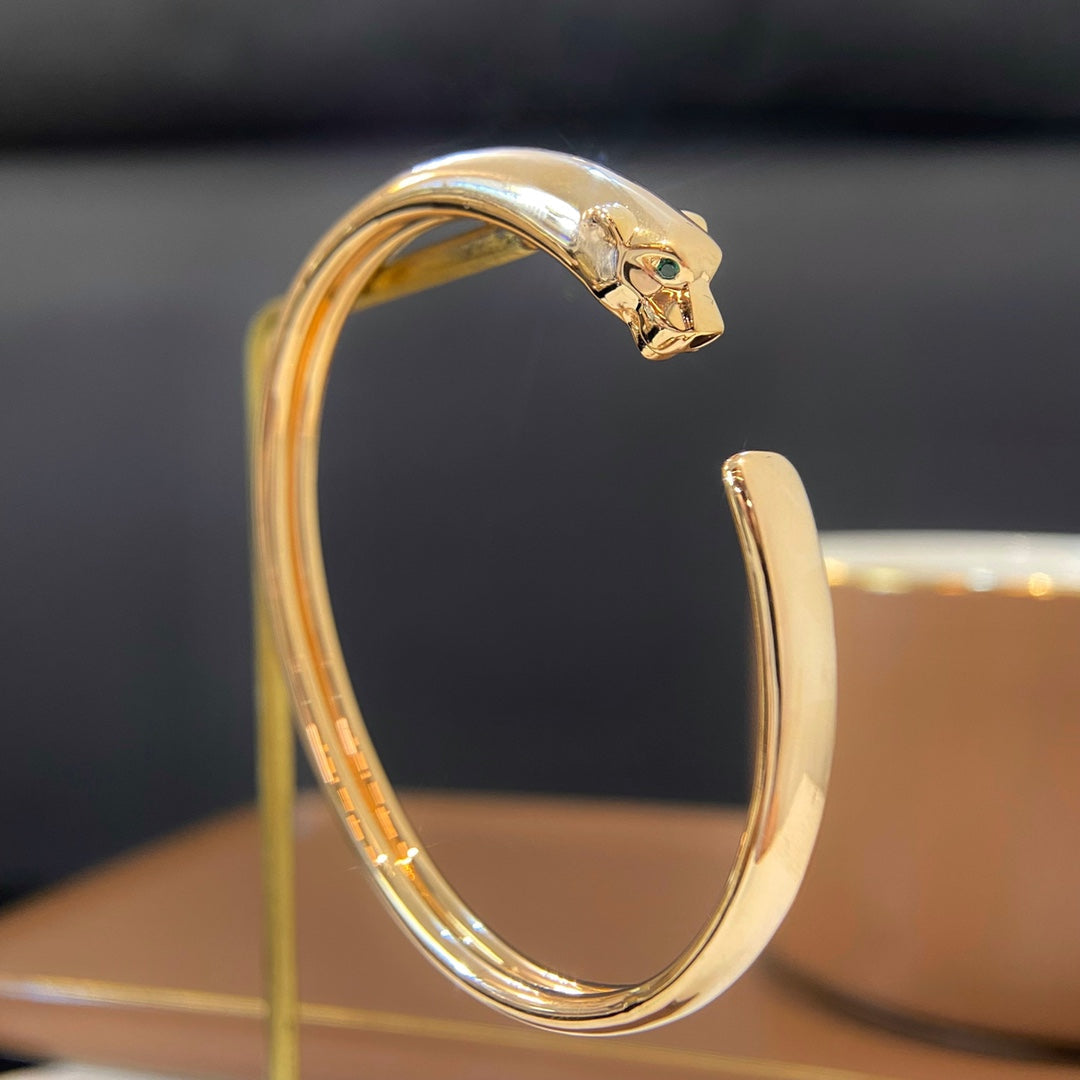 [✨ROSE💎]PANTHERE GOLD OPEN BRACELET