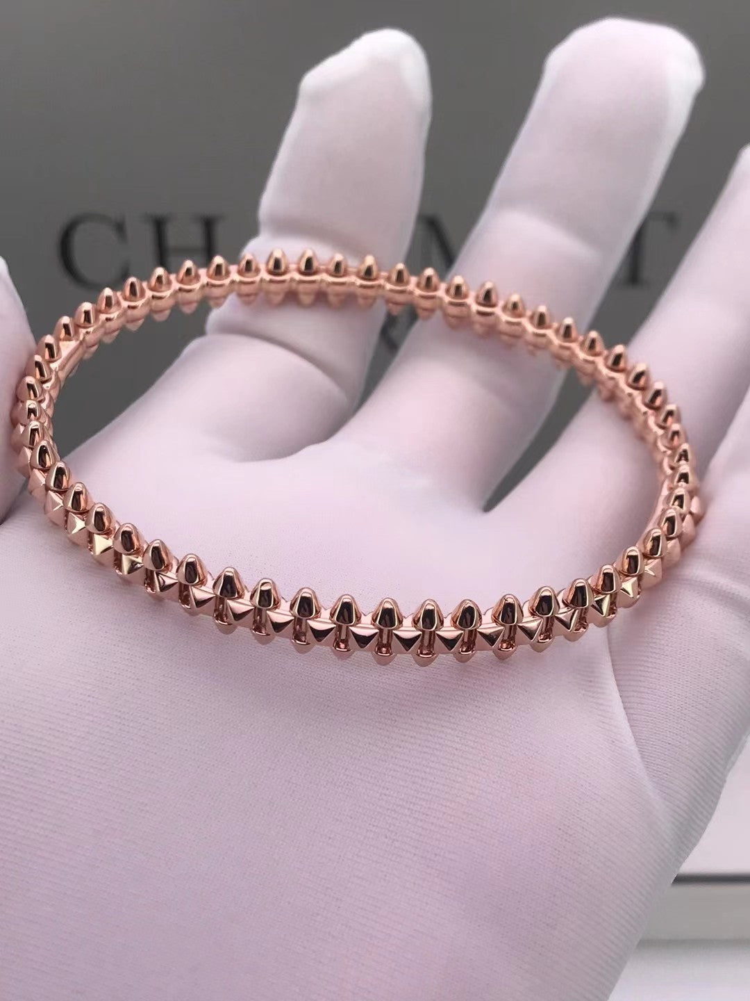 [✨ROSE💎]CLASH PINK GOLD BRACELET