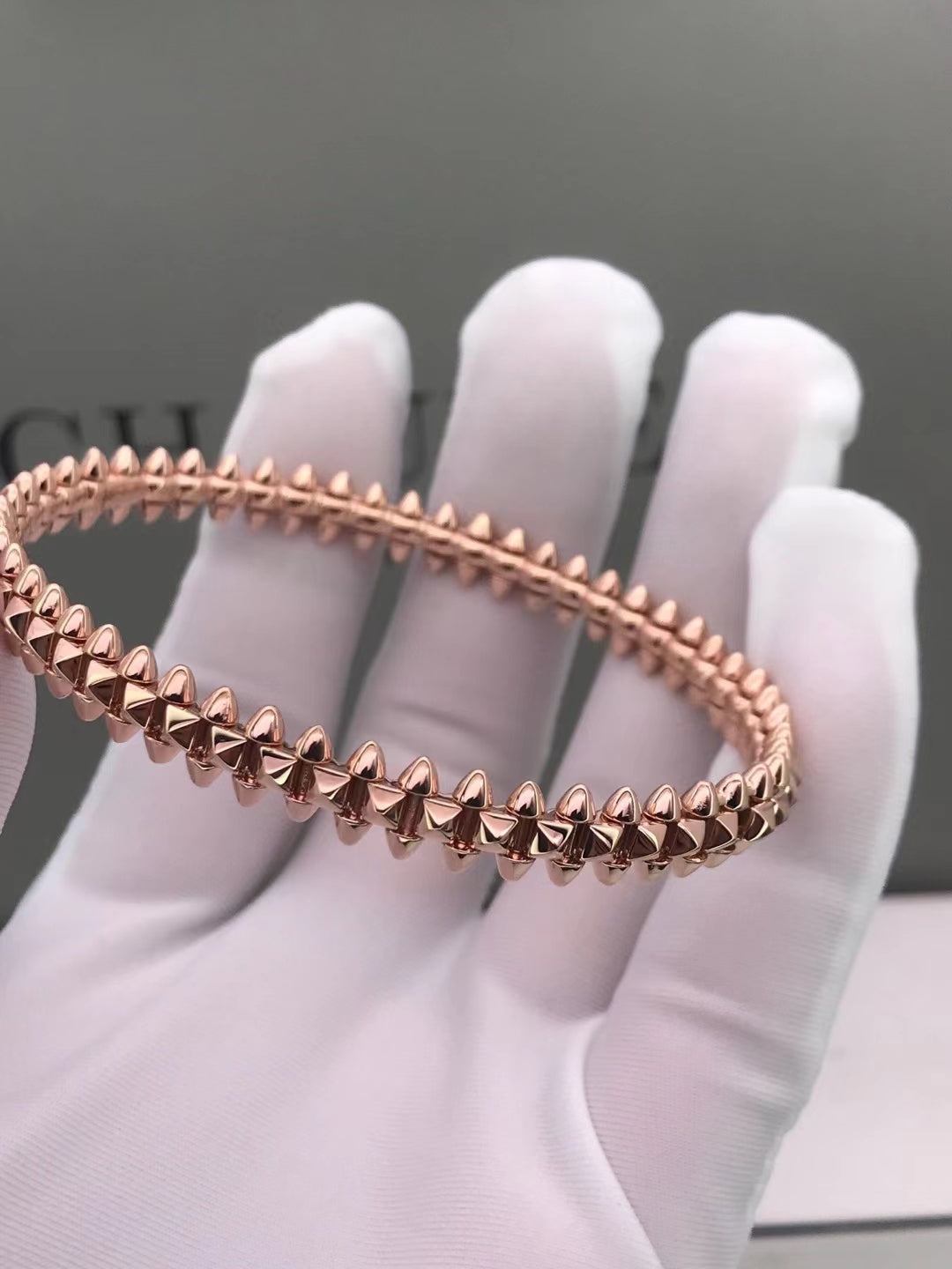 [✨ROSE💎]CLASH PINK GOLD BRACELET