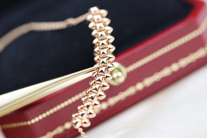 [✨ROSE💎]CLASH PINK GOLD NECKLACE