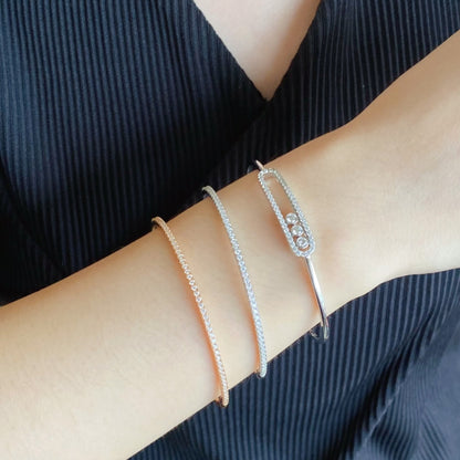 [✨ROSE💎]MINI DIAMOND TENNIS BRACELET