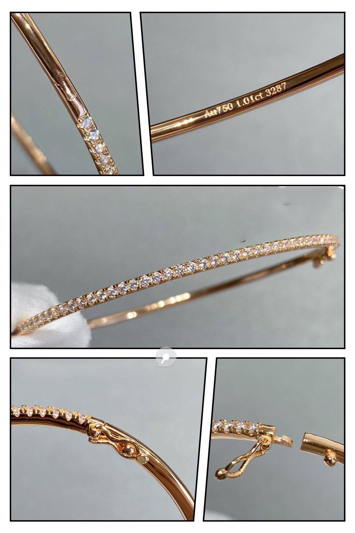 [✨ROSE💎]MINI DIAMOND TENNIS BRACELET