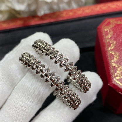 [✨ROSE💎]CLASH LARGE HOOP EARRINGS