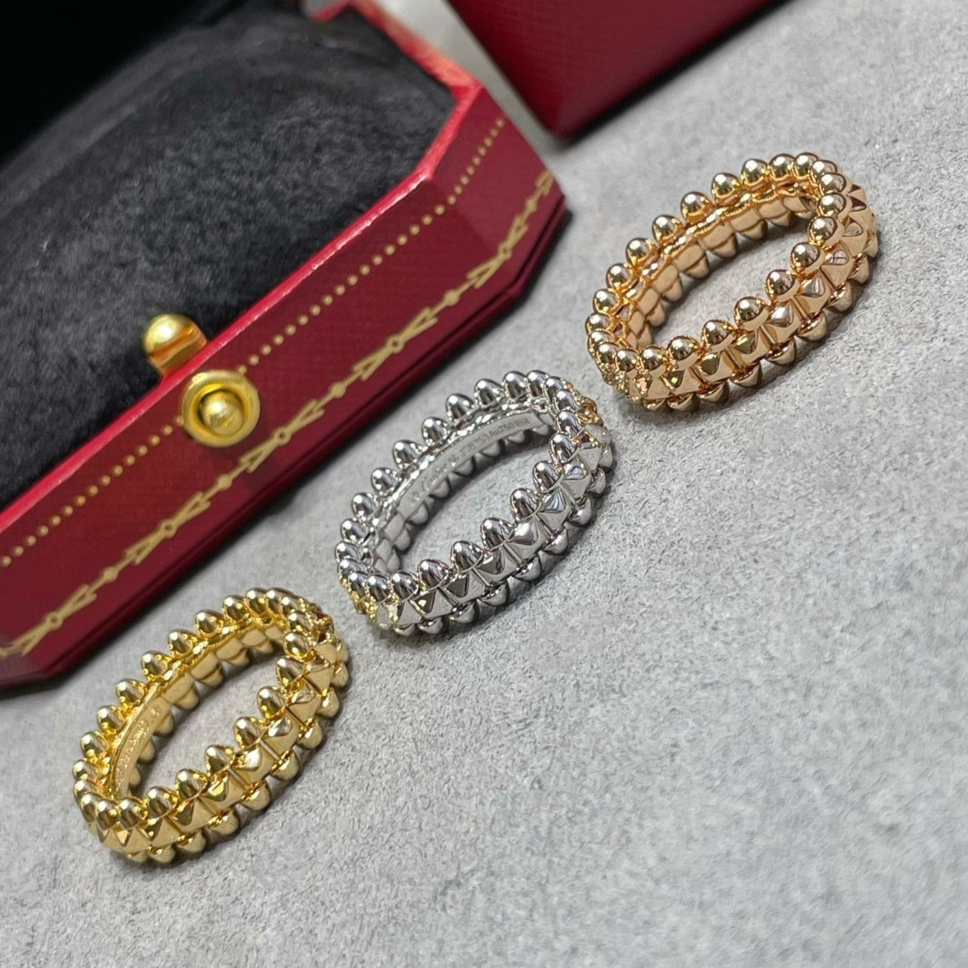 [✨ROSE💎]CLASH 5.5MM RING