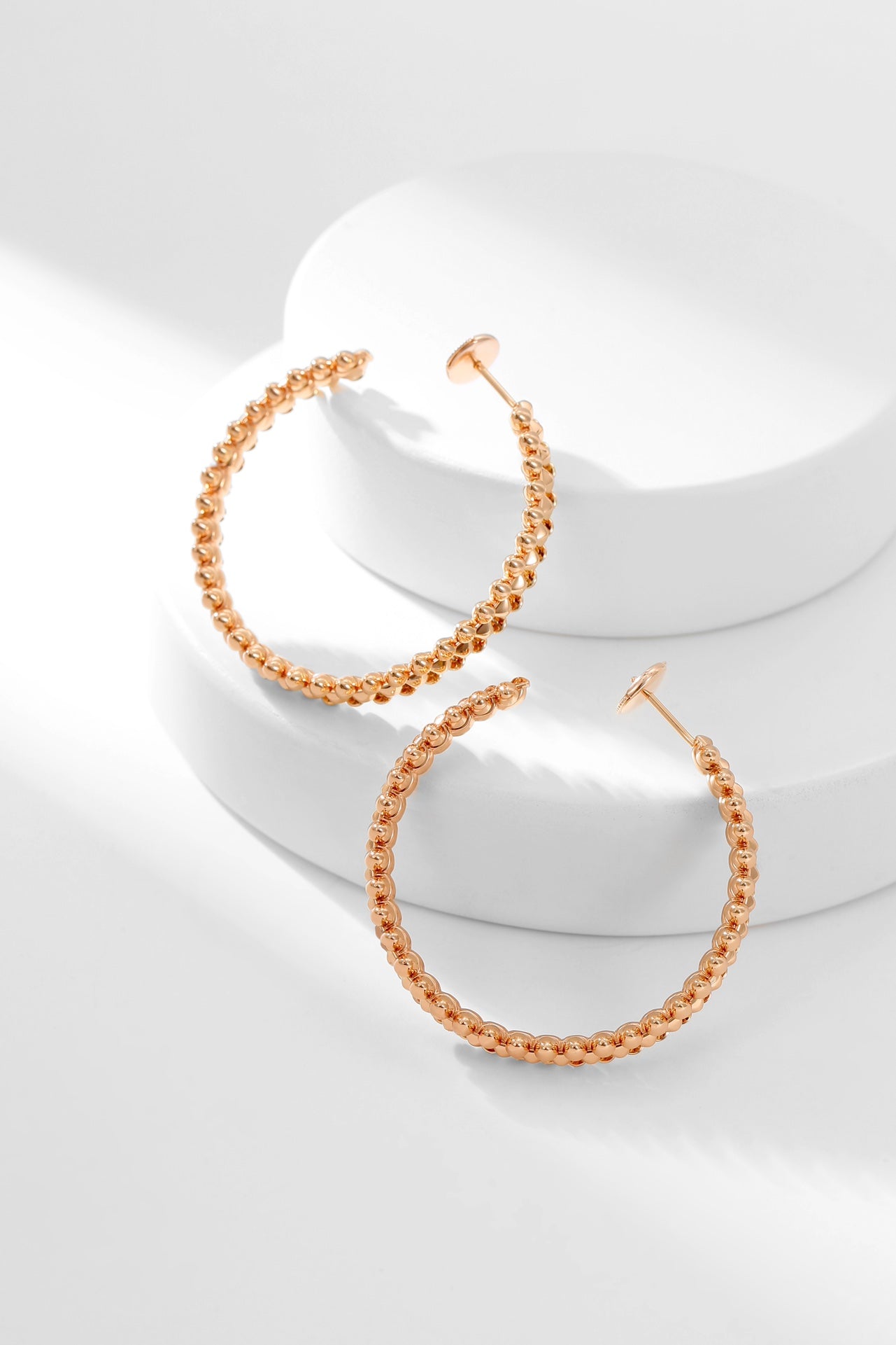 [✨ROSE💎]CLASH HOOP EARRINGS