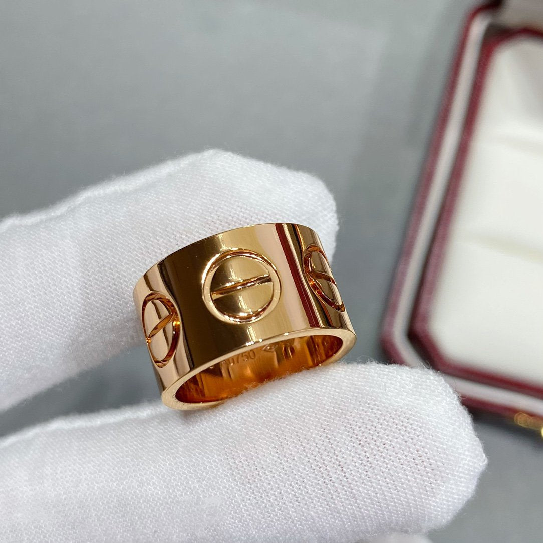 [✨ROSE💎]LOVE 11MM LARGE RING