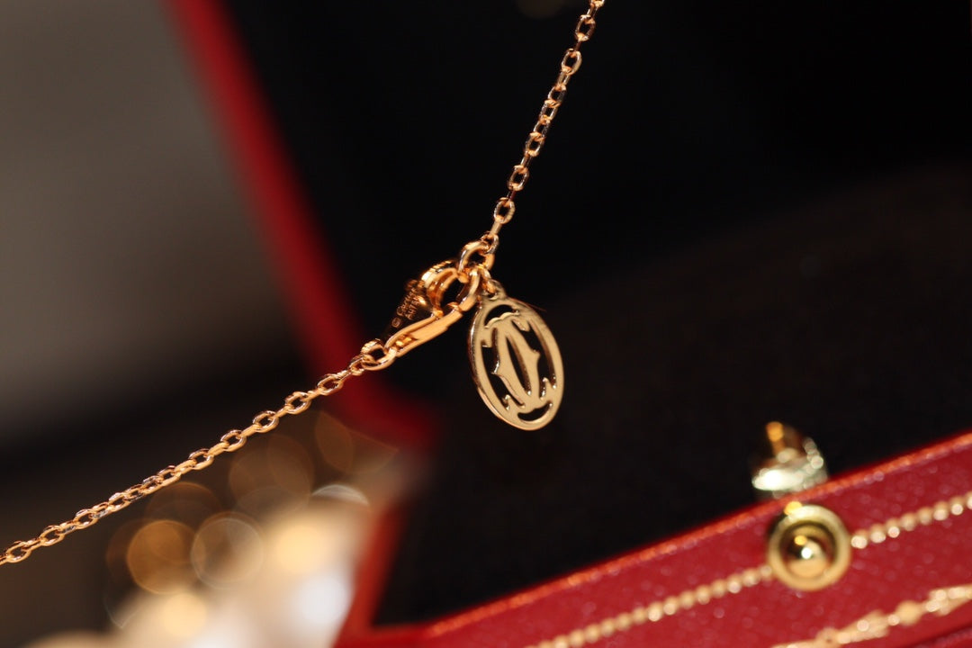 [✨ROSE💎]DAMOUR DIAMOND NECKLACE
