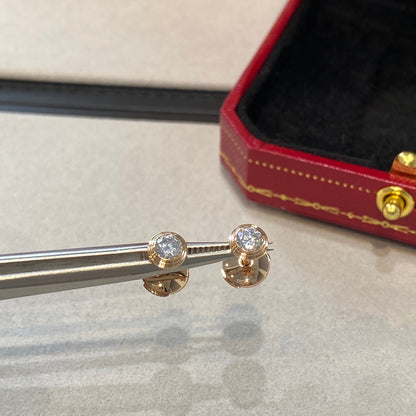 [✨ROSE💎]DAMOUR DIAMOND EARRINGS
