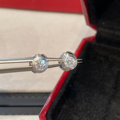 [✨ROSE💎]DAMOUR DIAMOND EARRINGS