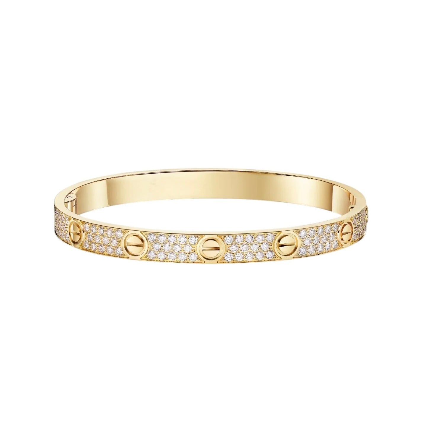 [✨ROSE💎]LOVE BRACELET 6.1MM DIAMOND-PAVED
