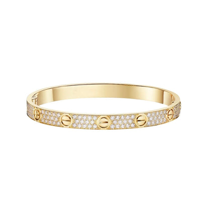 [✨ROSE💎]LOVE BRACELET 6.1MM DIAMOND-PAVED