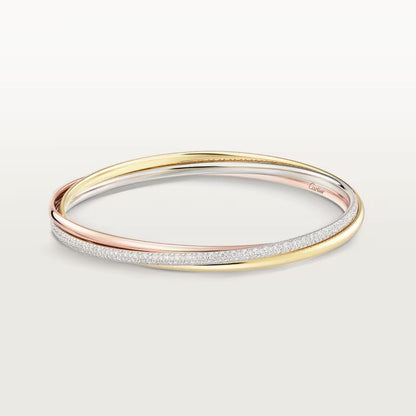 [✨ROSE💎]TRINITY 2.8MM SMALL BRACELET