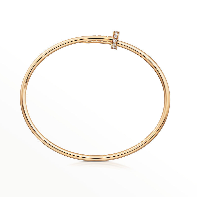 [✨ROSE💎]JUSTE BRACELET 2.5MM DIAMONDS