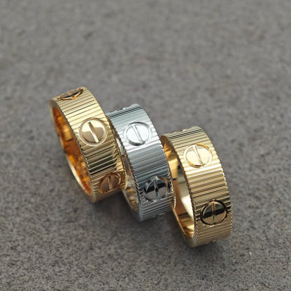 [✨ROSE💎]LOVE 6.5MM RING