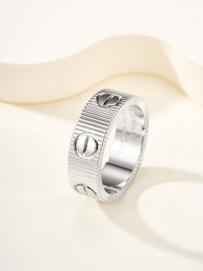 [✨ROSE💎]LOVE 6.5MM RING