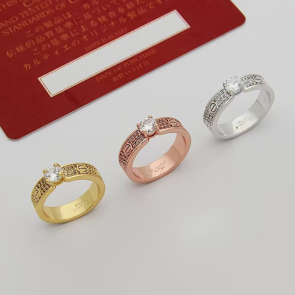 [✨ROSE💎]Starry Sky Diamond Ring