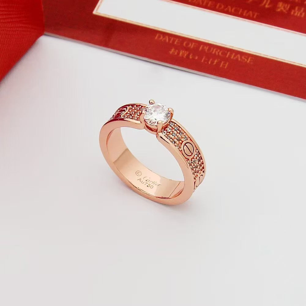 [✨ROSE💎]Starry Sky Diamond Ring