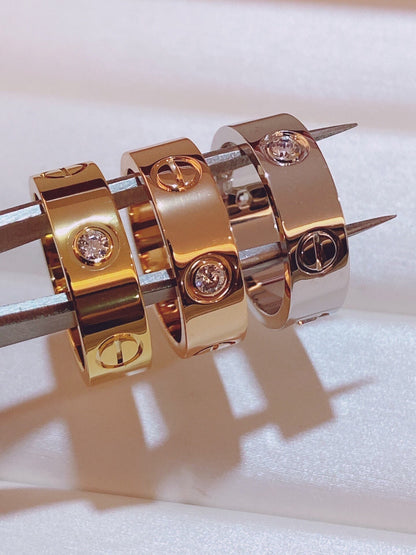 [✨ROSE💎]Three-Diamond Ring