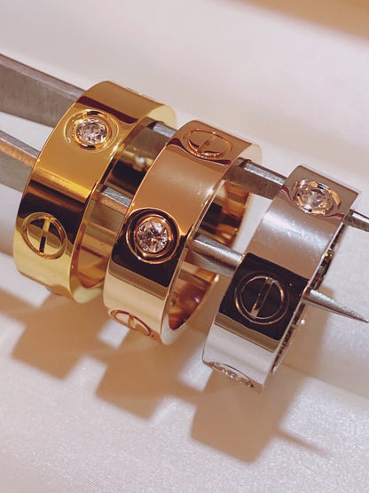 [✨ROSE💎]Three-Diamond Ring