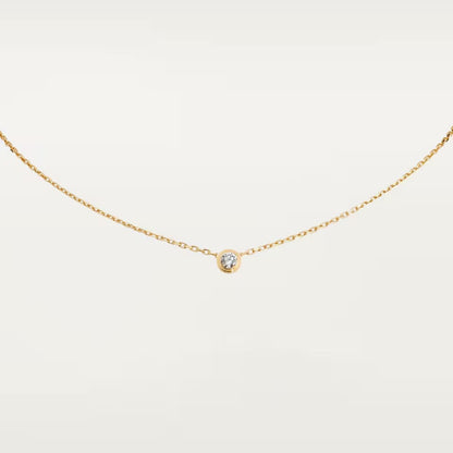 [✨ROSE💎]DAMOUR DIAMOND NECKLACE