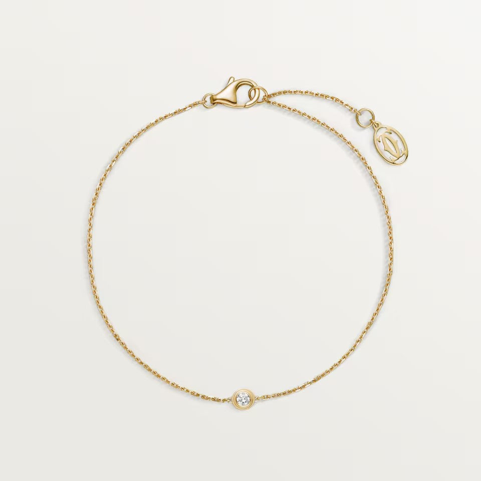 [✨ROSE💎]DAMOUR BRACELET 1 DIAMOND