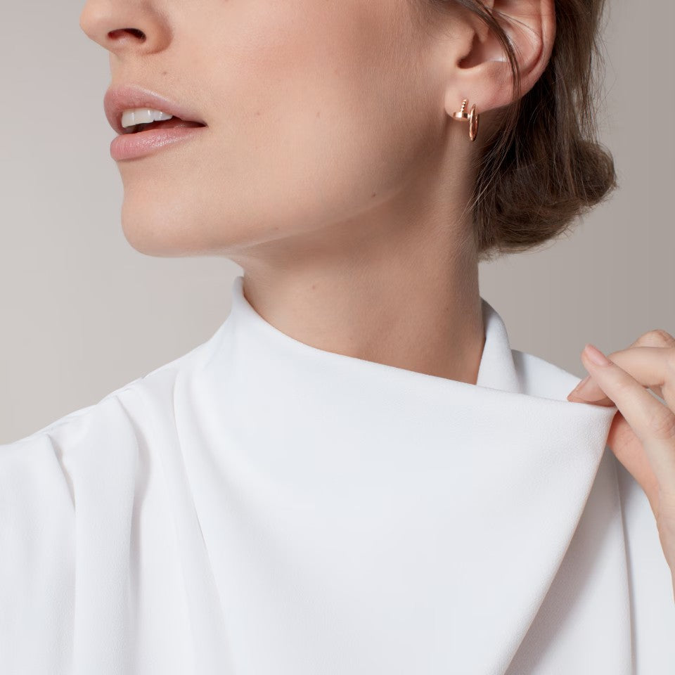 [✨ROSE💎]JUSTE NO DIAMOND SMALL EARRINGS