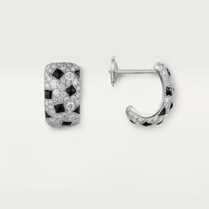 [✨ROSE💎]PANTHERE MINI FULL DIAMOND EARRINGS