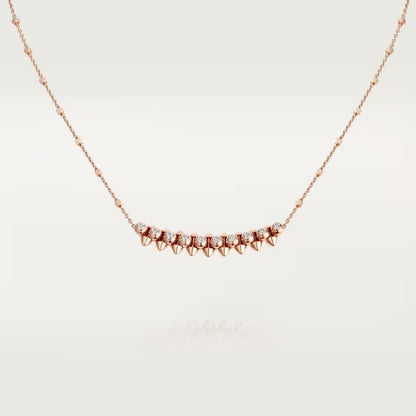 [✨ROSE💎]CLASH  MEDIUM DIAMOND NECKLACE