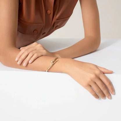 [✨ROSE💎]JUSTE BRACELET 3.5MM DIAMONDS