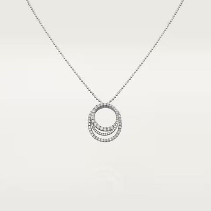 [✨ROSE💎]ETINCELLE  FULL DIAMOND NECKLACE